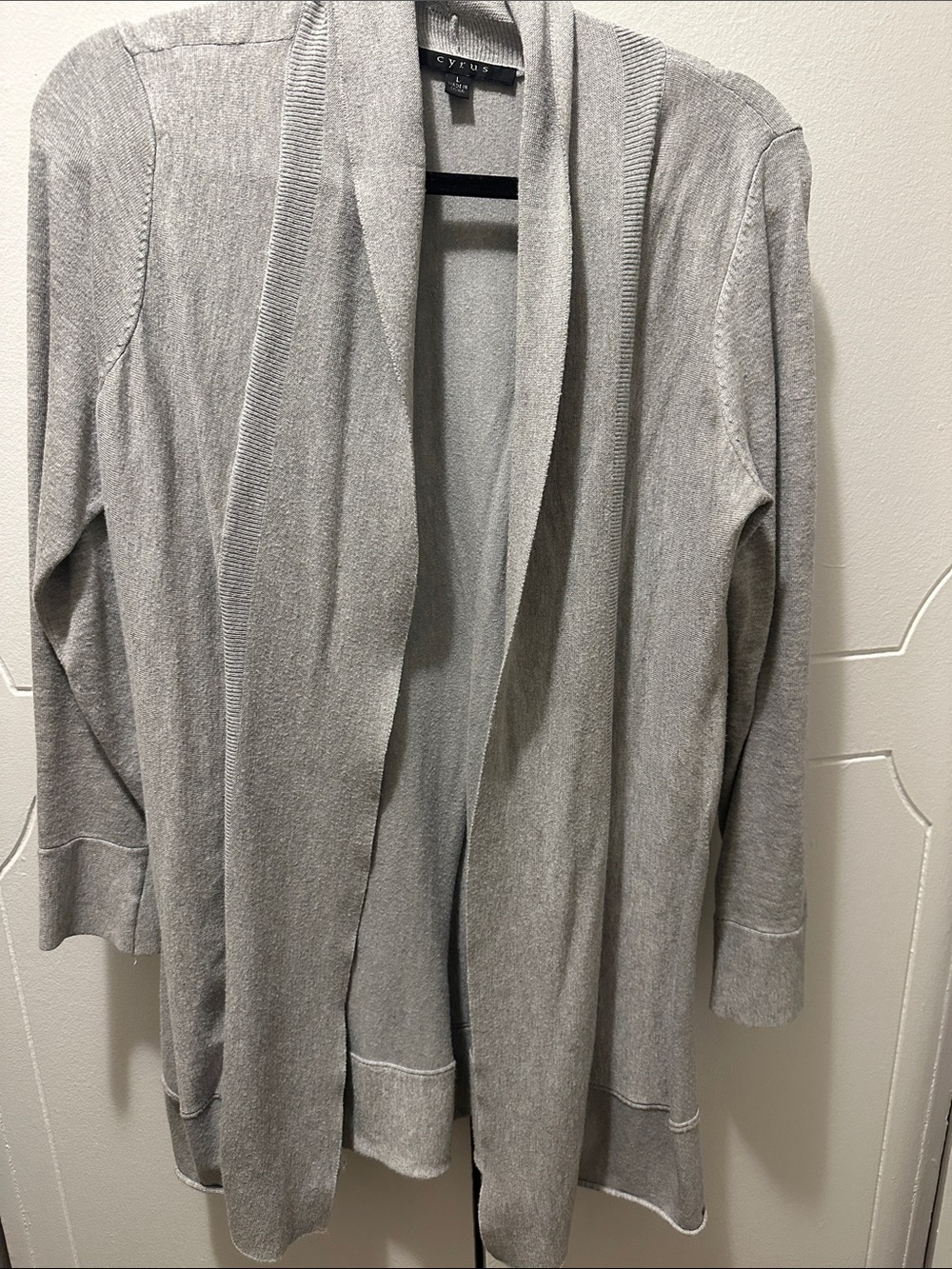 Soft Large gray cardigan